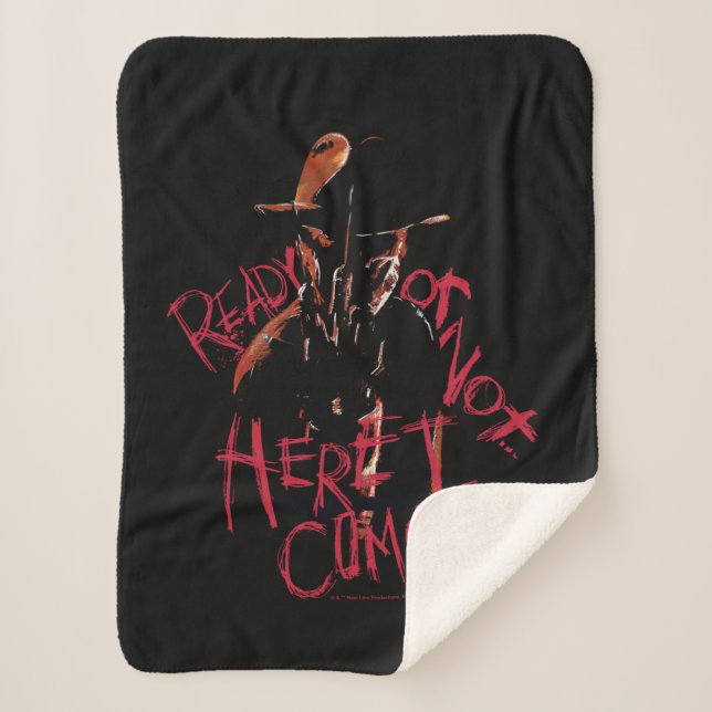 A Nightmare on Elm Street | Ready or Not Sherpa Blanket (Front)