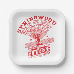 A Nightmare on Elm Street   Springwood High Paper Plate
