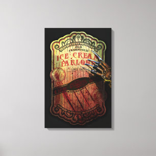 A Nightmare on Elm Street   Springwood's Ice Cream Canvas Print