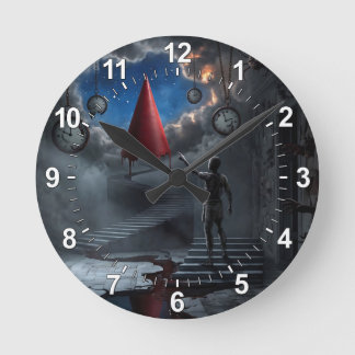 A Nightmare Visualised Round Clock