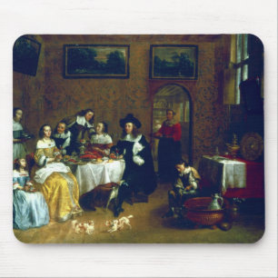 A Noble Family Dining Mouse Mat