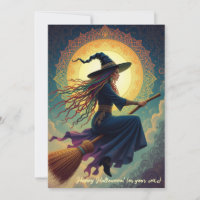 A Nocturnal Rendezvous: Modern Witch Halloween