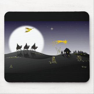 A Noite Santa e os Três Reis Magos Mouse Mat