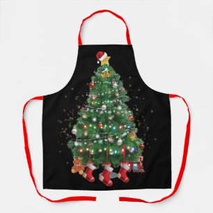 A North Pole Christmas Tree Apron
