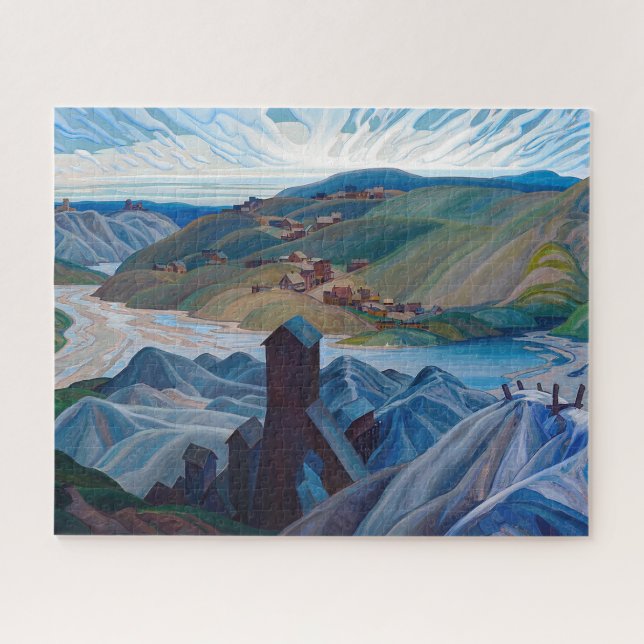 A Northern Silver Mine | Franklin Carmichael | Jigsaw Puzzle (Horizontal)
