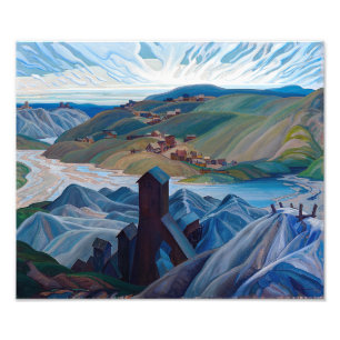 A Northern Silver Mine   Franklin Carmichael   Photo Print