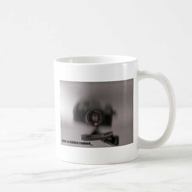 A not so hidden camera coffee mug (Right)