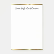 a note from add teacher name simple minimal border