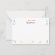 A note from teacher Gift