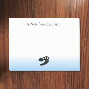 A Note from the Past- T. rex Dinosaur Post-its