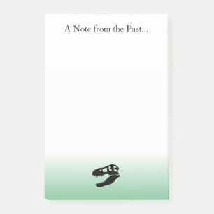 A Note from the Past- T. rex Dinosaur Post-its