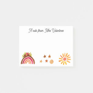 A note from the Teacher Boho Bohemian Watercolor