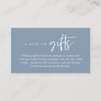 A note on gifts, Honeymoon Wish Fund Cash