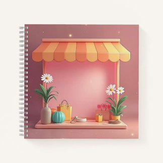 A notebook with a lovely cover