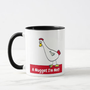 A Nugget I'm Not! Vegetarian Mug