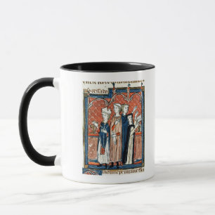 A nun taking her vows and mass mug