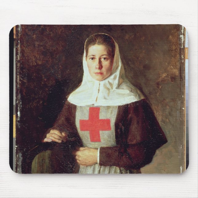 A Nurse, 1886 Mouse Mat (Front)