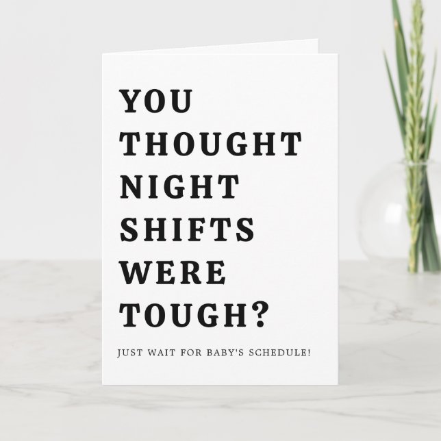 A Nurse Dad's Hilarious Pregnancy Announcement (Front)