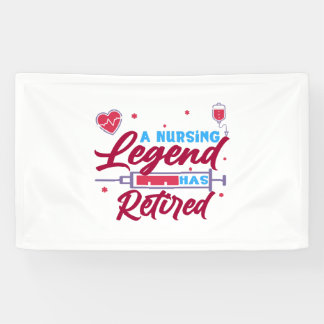 A Nursing legend has Retired Banner