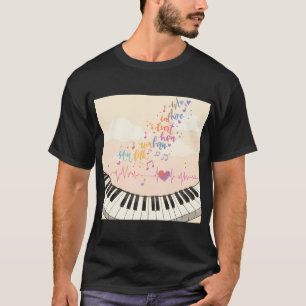 “When Words Fail, Music Speaks†— Poetic Abs T-Shirt