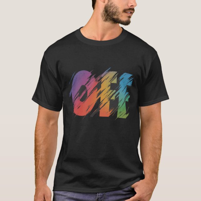 A off design men's T-Shirt  (Front)
