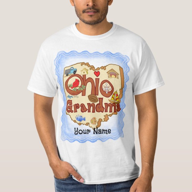 A Ohio Grandma T-Shirt (Front)