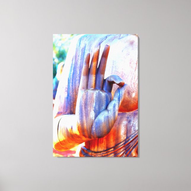 A-ok mudra wrapped canvas (Front)