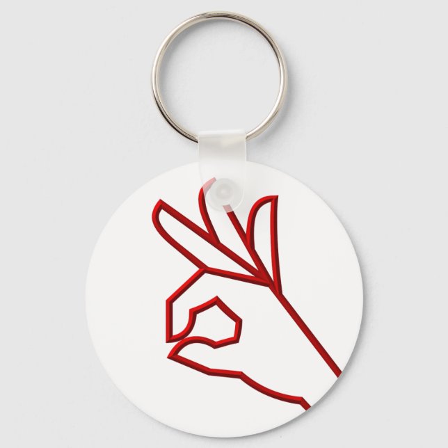 A-Okay Key Ring (Front)