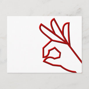 A-Okay Postcard