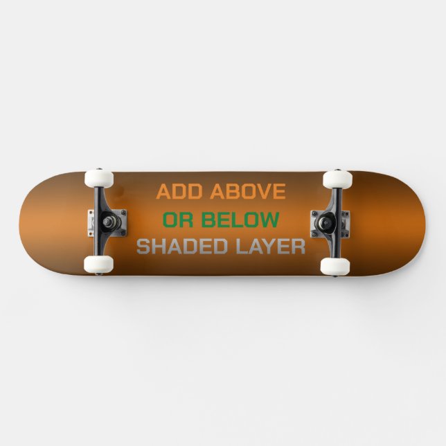 A or B Shaded area Skateboard (Horz)