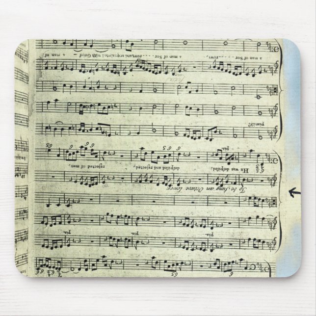 A page from one of the only two copies mouse mat (Front)