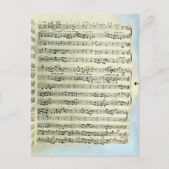 A page from one of the only two copies postcard (Front)