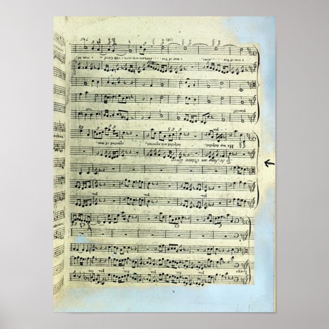 A page from one of the only two copies poster (Front)