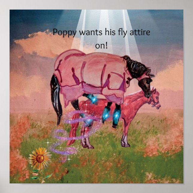 a page from the book, fly boots poster (Front)