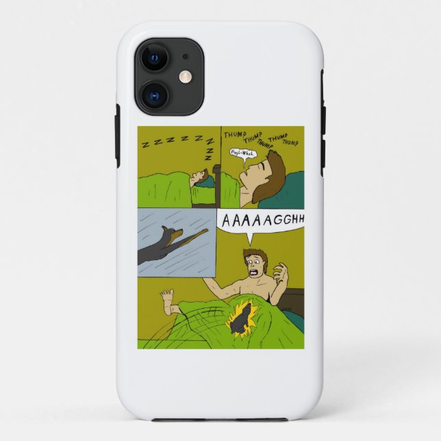 A painful wake up  Case-Mate iPhone case (Back)