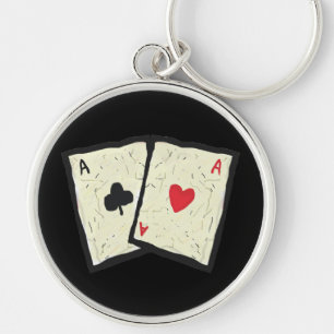 A Pair Of Aces Key Ring