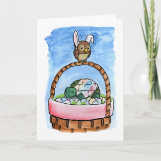 A Pair of Basket Cases Holiday Card