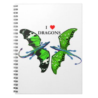 A Pair of Dragons Notebook