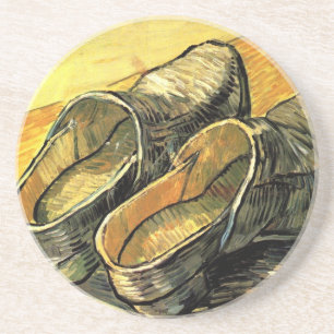 A Pair of Leather Clogs by Vincent van Gogh Coaster