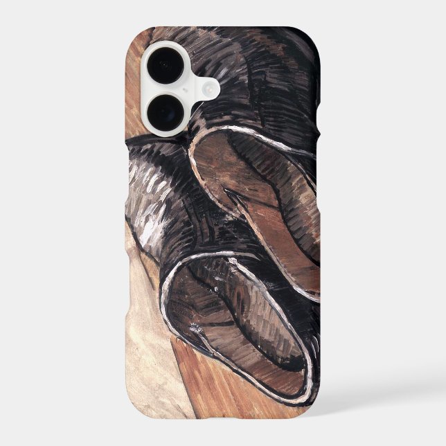 A Pair of Leather Clogs - Van Gogh (Back)