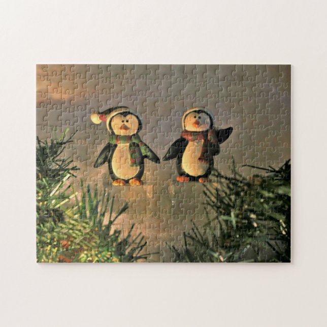 A Pair of Penguins Jigsaw Puzzle (Horizontal)