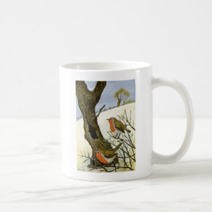 A Pair of Robins Coffee Mug
