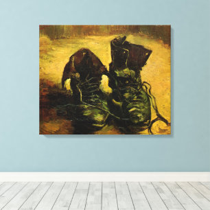 A Pair of Shoes by Vincent van Gogh Canvas Print