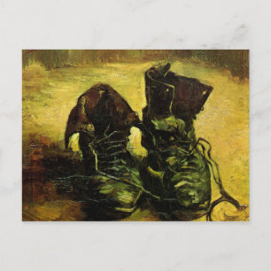 A Pair of Shoes by Vincent van Gogh Postcard