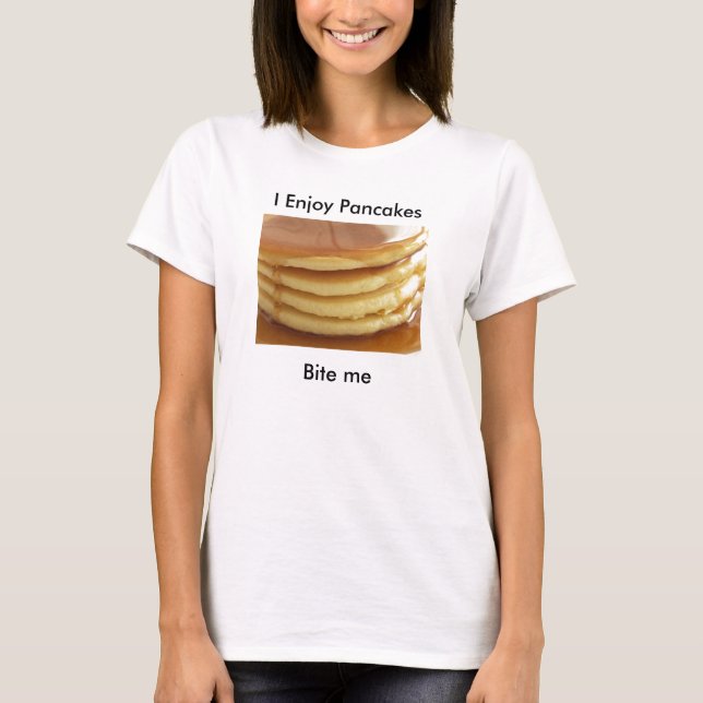 A pancake shirt for real pancake enthusiasts (Front)