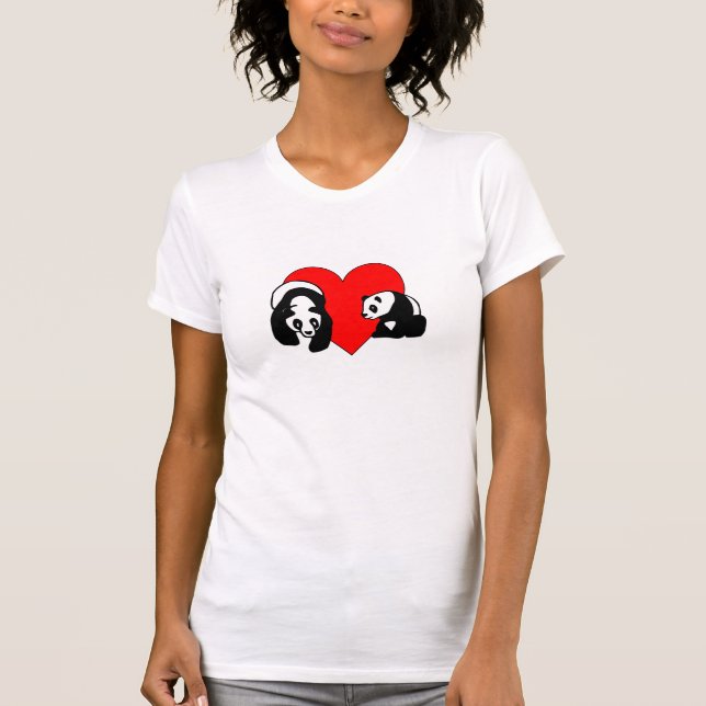 A Panda Love T-Shirt (Front)