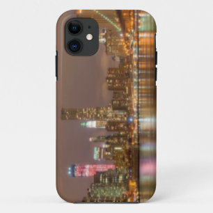 A panorama of the New York City skyline iPhone 11 Case