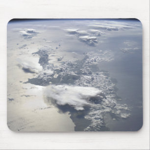 A panoramic view of the island of Hispaniola Mouse Mat
