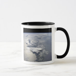 A panoramic view of the island of Hispaniola Mug
