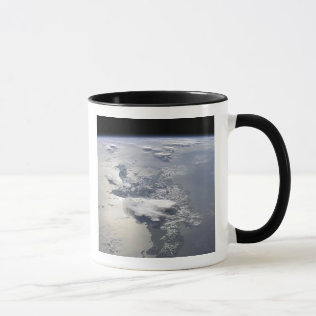 A panoramic view of the island of Hispaniola Mug (Right)
